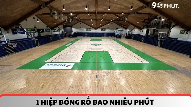 1 hiệp bóng rổ bao nhiêu phút